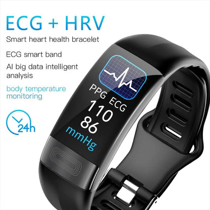 Smart Health Monitoring Bracelet with Multiple Sensors – Sleep Tracking, Activity Metrics, Notifications, Alarms & Reminders