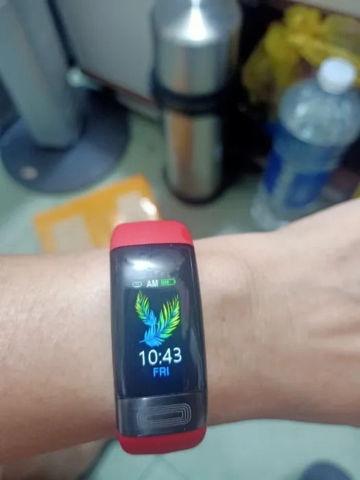 Smart Health Monitoring Bracelet with Multiple Sensors – Sleep Tracking, Activity Metrics, Notifications, Alarms & Reminders