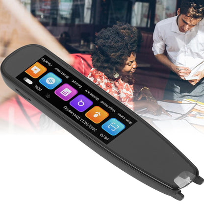 Smart Translation Pen – 142 Languages Real-Time Text Scanner & Voice Translator with Recording