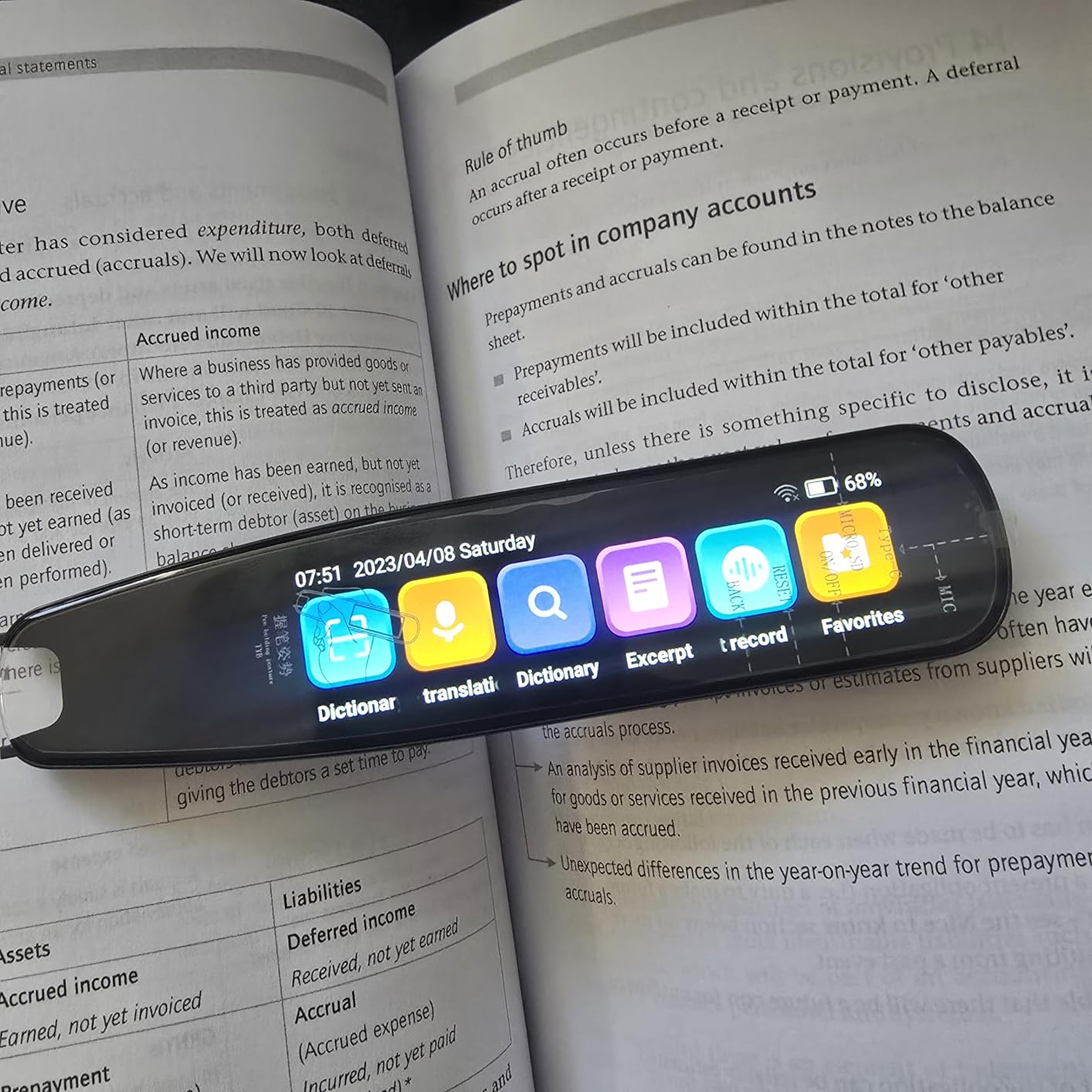Smart Translation Pen – 142 Languages Real-Time Text Scanner & Voice Translator with Recording
