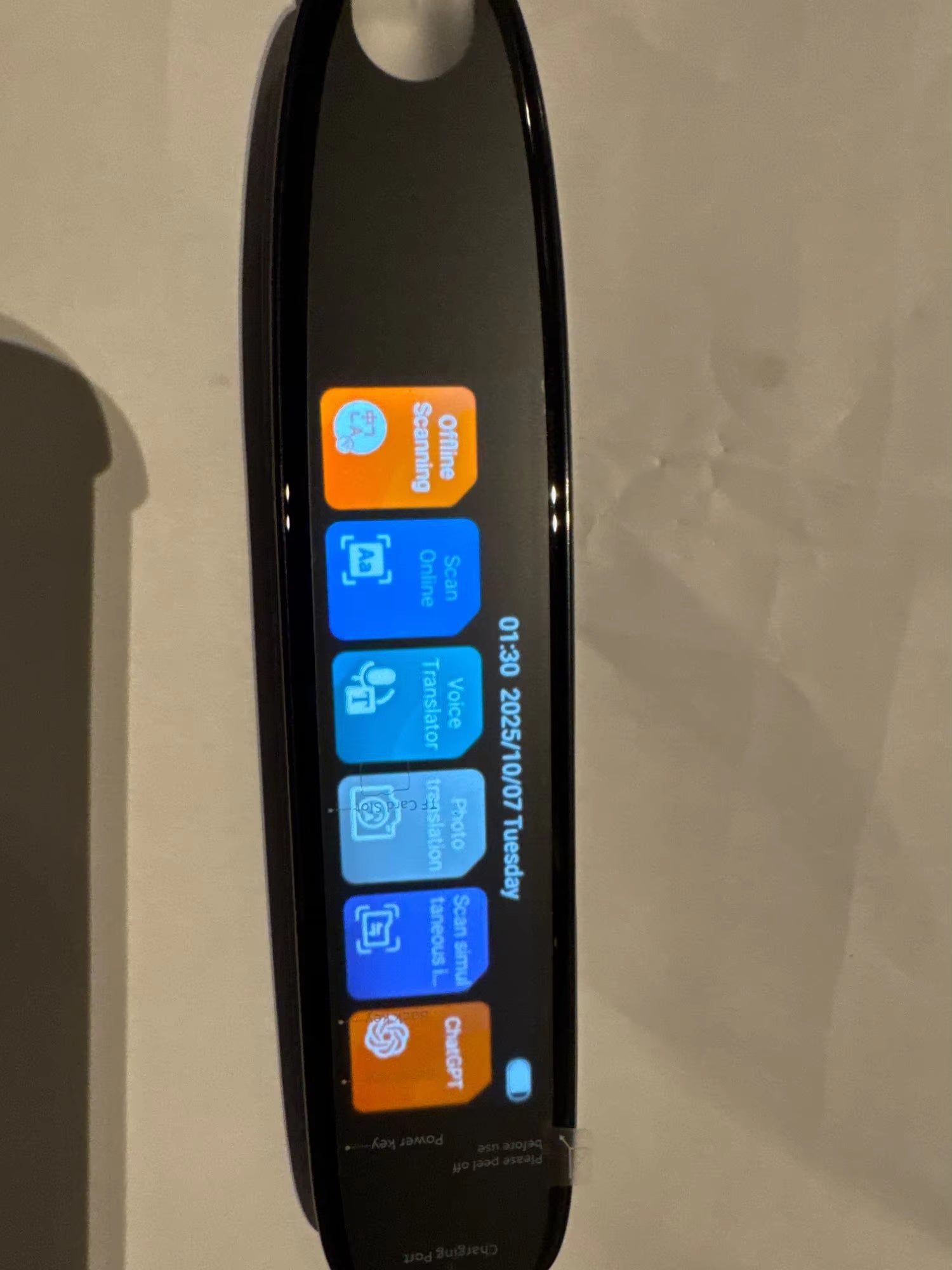 Smart Translation Pen – 142 Languages Real-Time Text Scanner & Voice Translator with Recording