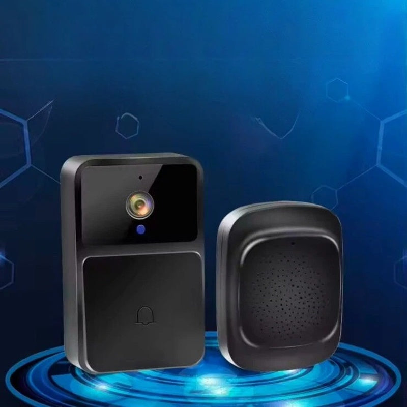 Smart Wireless WiFi Video Doorbell Camera with Two-Way Audio  – HD Night Vision, Two-Way Intercom & Voice Changer