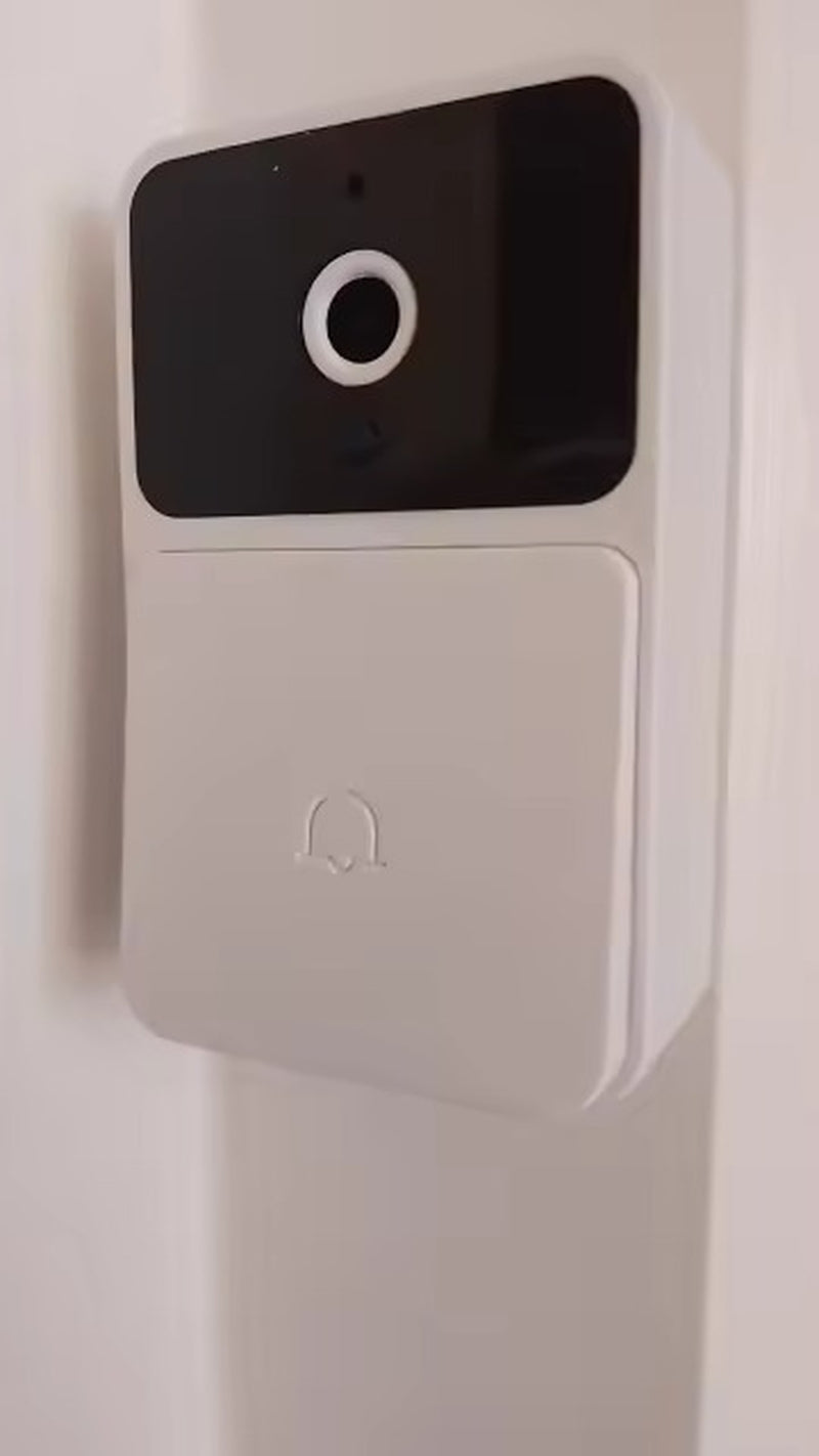 Smart Wireless WiFi Video Doorbell Camera with Two-Way Audio  – HD Night Vision, Two-Way Intercom & Voice Changer