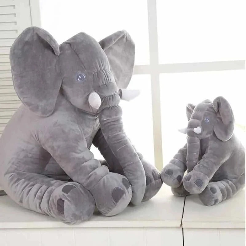 Soft Elephant Plush Pillow Toy for Kids Room