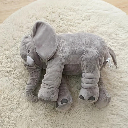 Soft Elephant Plush Pillow Toy for Kids Room
