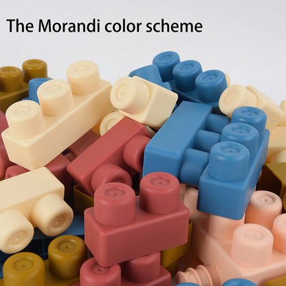 Soft Building Blocks – Safe and Fun Construction Toy with Soft Rubber Material, Smooth Edges, No Burrs, Safe for Ages 1+