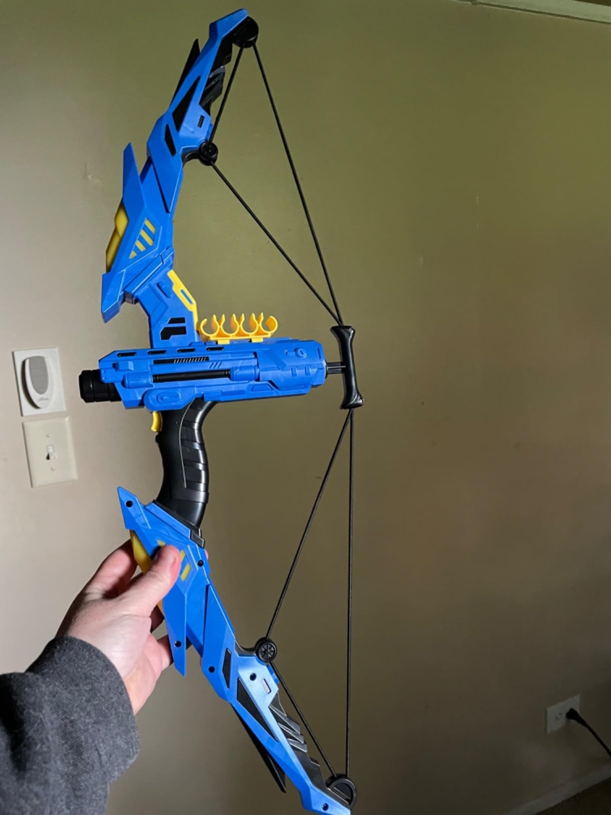 Soft Dart Archery Toy Set with LED Light-Up Bow, Interactive Play, Durable ABS Material, Safe for Ages 3+