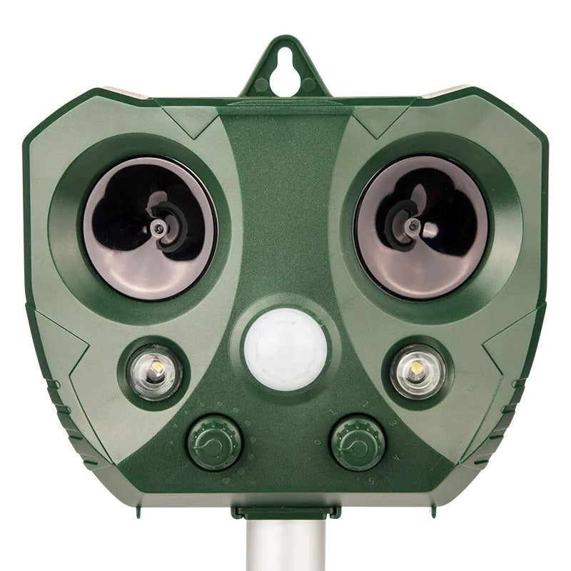 Solar Ultrasonic Bird Repeller For Garden Pest Control