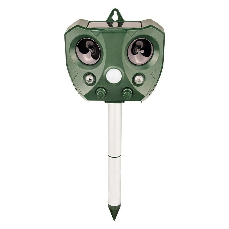 Solar Ultrasonic Bird Repeller For Garden Pest Control