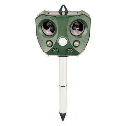 Solar Ultrasonic Bird Repeller For Garden Pest Control