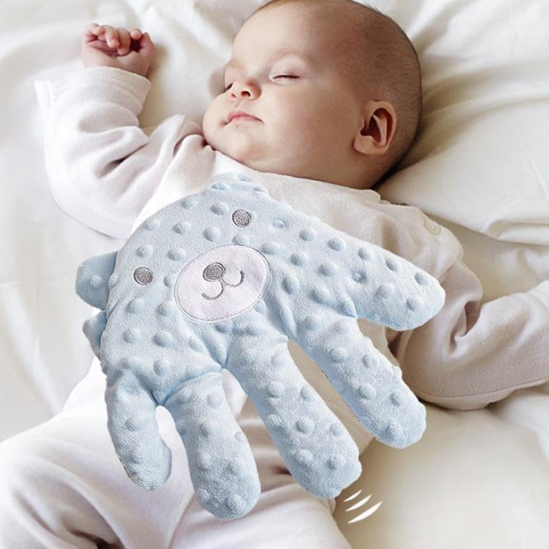 Soothing Baby Hand Pillow – Gentle Electric Patting Toy for Comfort & Startle Prevention
