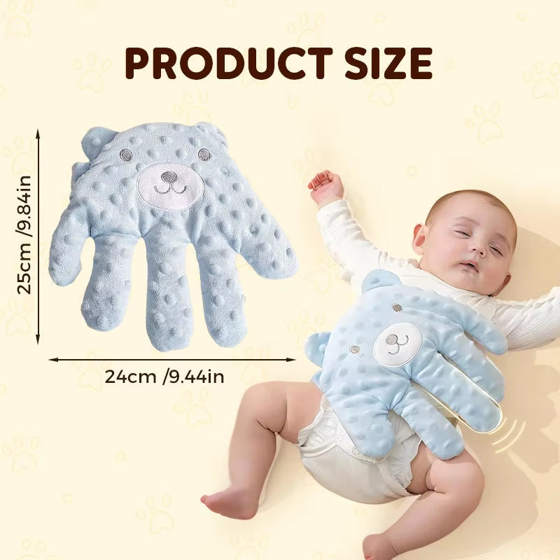 Soothing Baby Hand Pillow – Gentle Electric Patting Toy for Comfort & Startle Prevention