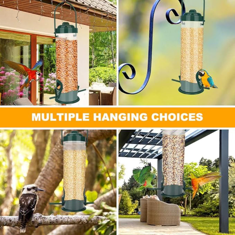 Squirrel-Proof Bird Feeder - Decoration Hanging Hummingbird Water Feeder Tools