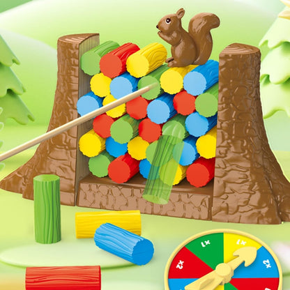 Squirrel Balance Game With Polypropylene, Educational Toy, Motor Skills & Thinking Training, Safe for 5 months