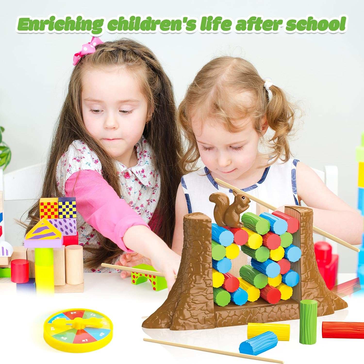 Squirrel Balance Game With Polypropylene, Educational Toy, Motor Skills & Thinking Training, Safe for 5 months