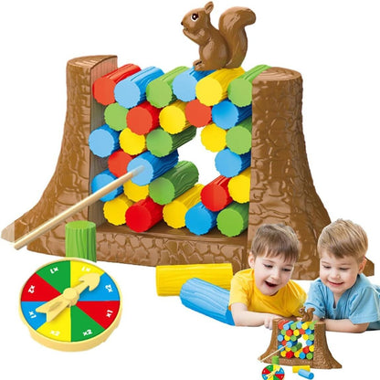 Squirrel Balance Game With Polypropylene, Educational Toy, Motor Skills & Thinking Training, Safe for 5 months