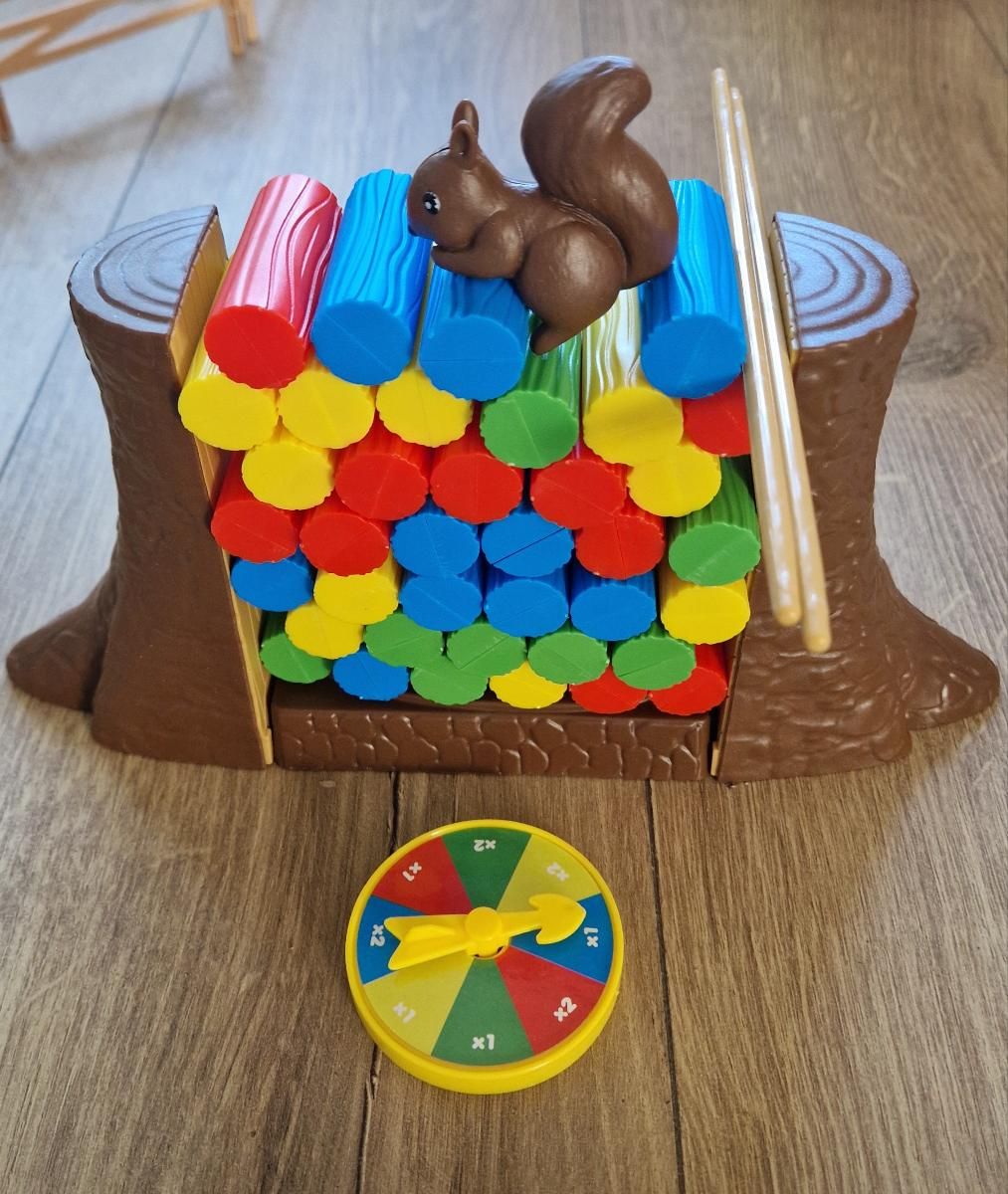 Squirrel Balance Game With Polypropylene, Educational Toy, Motor Skills & Thinking Training, Safe for 5 months