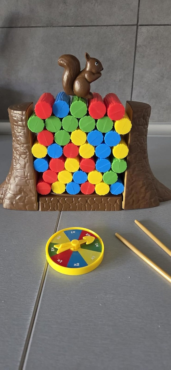 Squirrel Balance Game With Polypropylene, Educational Toy, Motor Skills & Thinking Training, Safe for 5 months