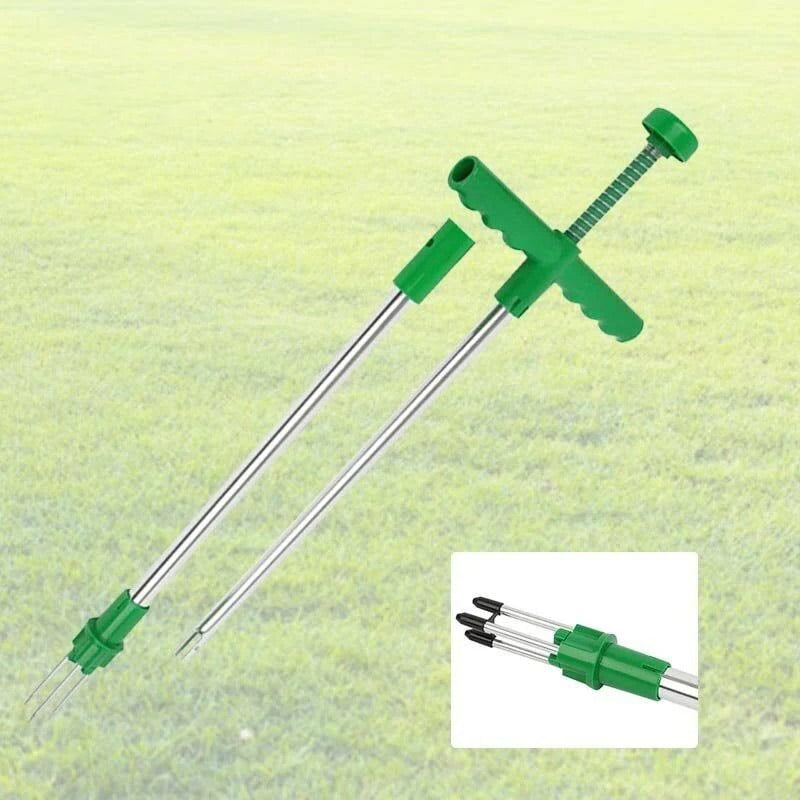 Standing Weed Puller Root Removal Tool