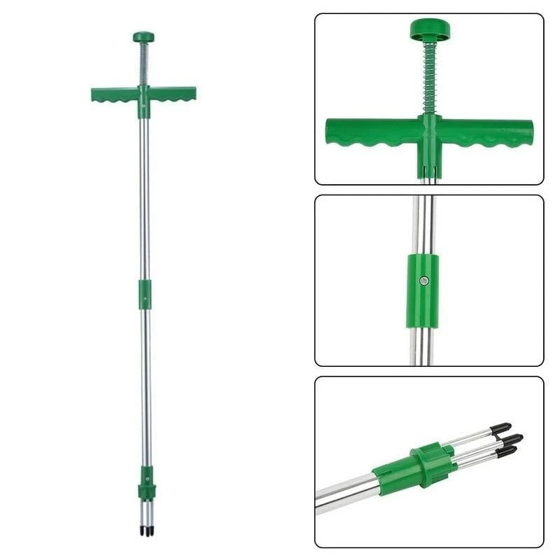 Standing Weed Puller Root Removal Tool