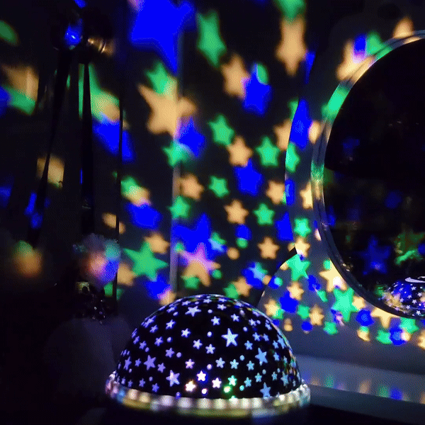 Star Projector Lamp - Night Sky Light - Relaxing Bedroom Decor