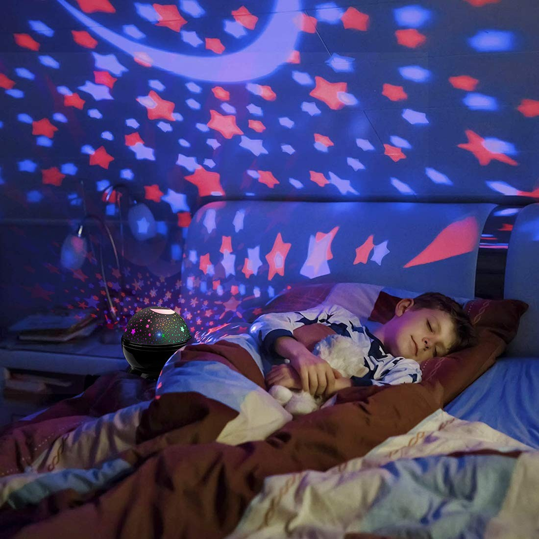 Star Projector Lamp - Night Sky Light - Relaxing Bedroom Decor