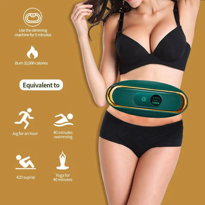Stomach Lipo Burn Machine - Massage Belt Weight Loss Fitness Equipment