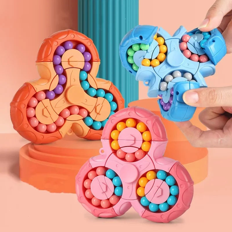 Stress Relief Spinner with Fun Educational Toy, Boosts Logic & Focus, Safe for Ages 3+