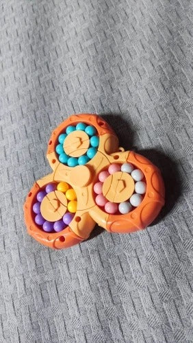 Stress Relief Spinner with Fun Educational Toy, Boosts Logic & Focus, Safe for Ages 3+
