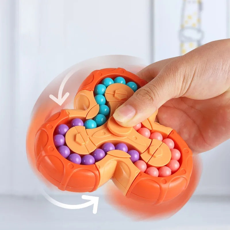 Stress Relief Spinner with Fun Educational Toy, Boosts Logic & Focus, Safe for Ages 3+