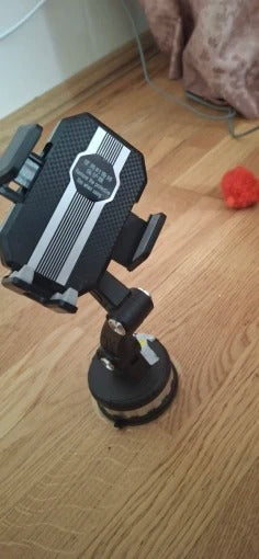 Strong Suction Car Phone Holder with Suction Cup, 360° Rotation, Safe Materials and Easy Operation
