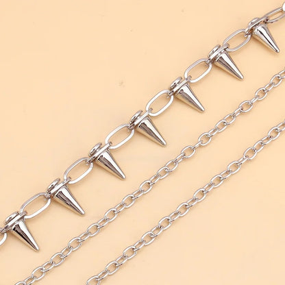 Stylish Punk Rock Metal Waist Chain for Men and Women