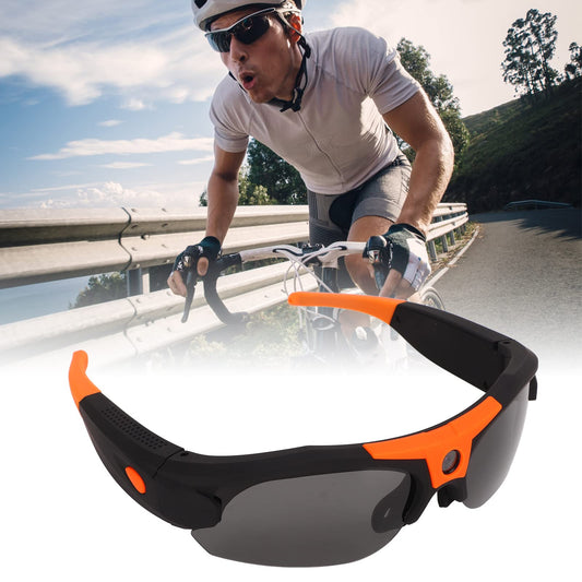Sunglasses with Built-In Video Camera 1080P Full HD Wide-Angle Smart DVR for Outdoor Sports