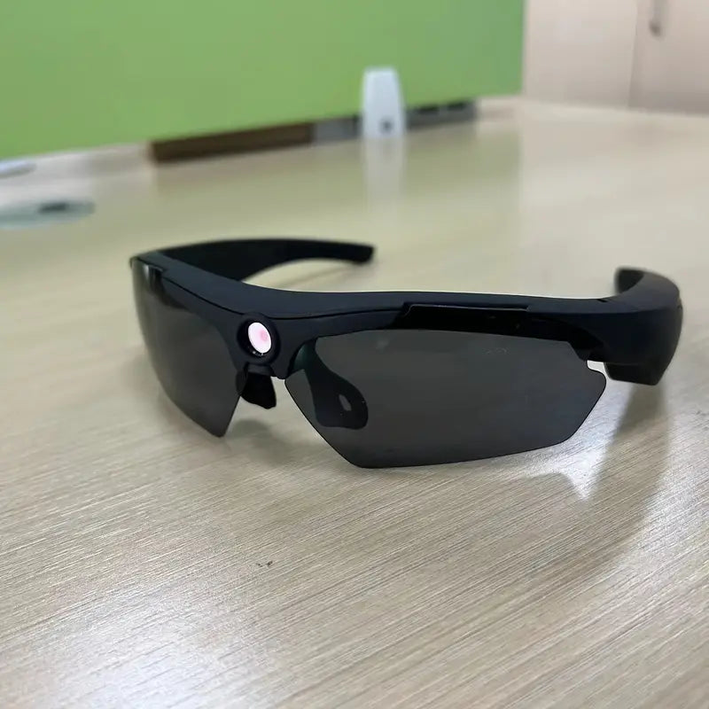 Sunglasses with Built-In Video Camera 1080P Full HD Wide-Angle Smart DVR for Outdoor Sports