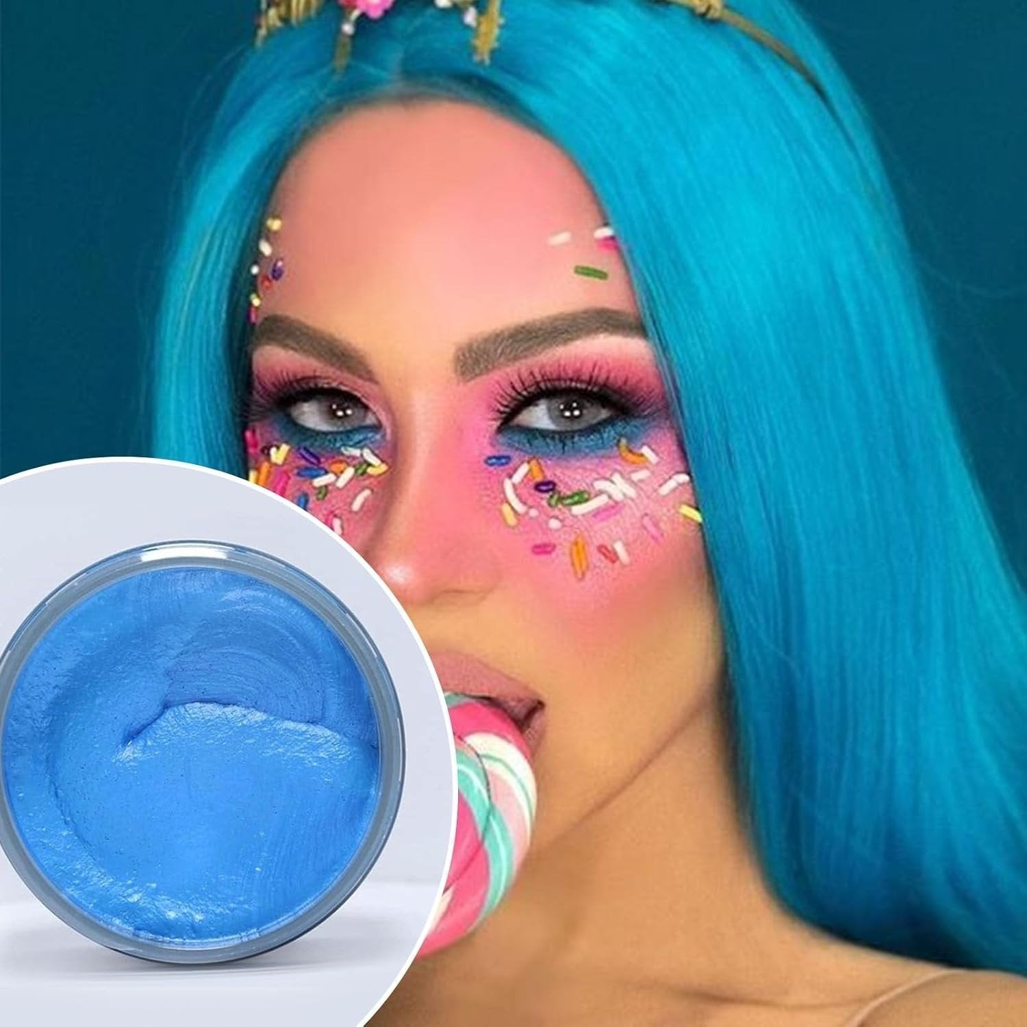 Temporary Hair Color Wax With Colors, Styles, Adds Light Shine & Covers Grays For Daily Party Cosplay Halloween DIY