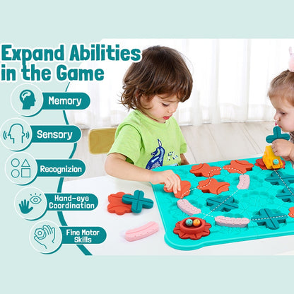 The Kids Logical Thinking Street Puzzle,  Many Difficulty Levels, Cute Design, Safe for Ages 3+