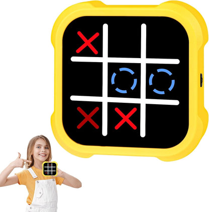 Tic-Tac-Toe Board Game with Fun & Educational, Compact Design, Multiple Play Modes, Safe for Ages 3+
