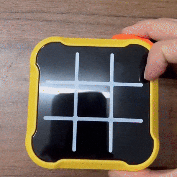 Tic-Tac-Toe Board Game with Fun & Educational, Compact Design, Multiple Play Modes, Safe for Ages 3+