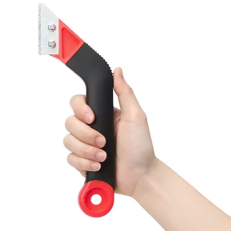 Tile Grout Removal Rake Tool with Included Blade, Hanging Hole, Safe Materials and Compact Portable Design