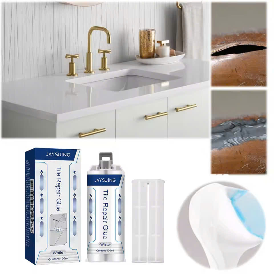 Tile Repair Glue for Everyday Use with Safe Material, Heat Resistance, Waterproofing and Easy Application