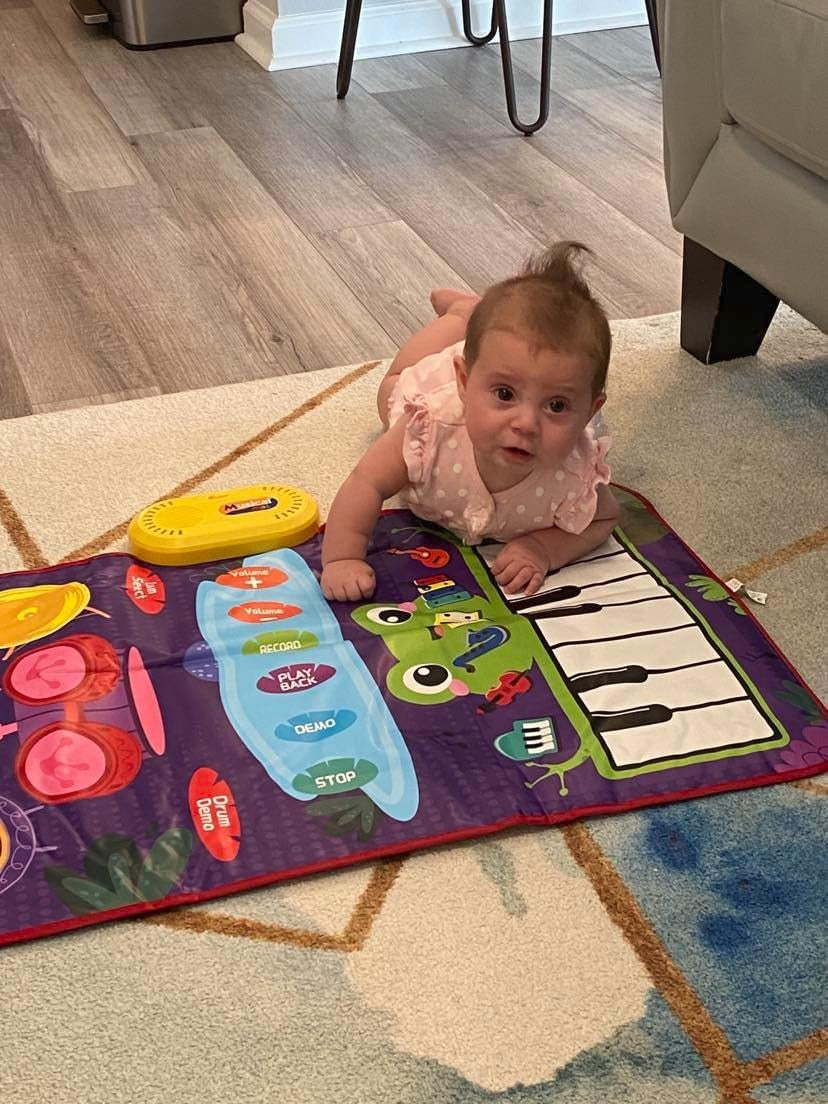 Toddler Musical Piano Mat with Various Animal & Instrument Sounds, Recording, Demo Songs – Safe for Ages 3+