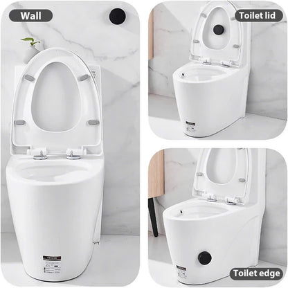Touchless Auto-Flush Sensor Battery Powered Motion Toilet Kit with Infrared Sensor, Waterproof Safe Materials and Easy Installation
