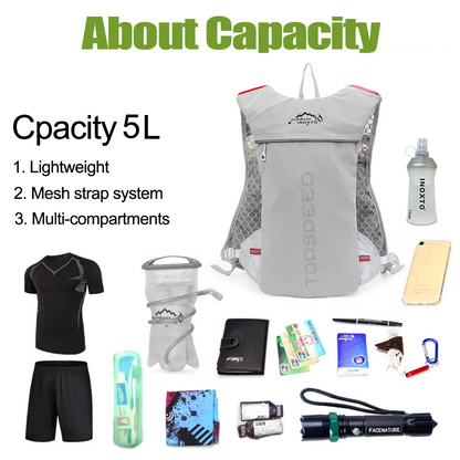 Trail Running Vest Camelbak - Ultra Lightweight Pack 5L, Running Hydration Backpack
