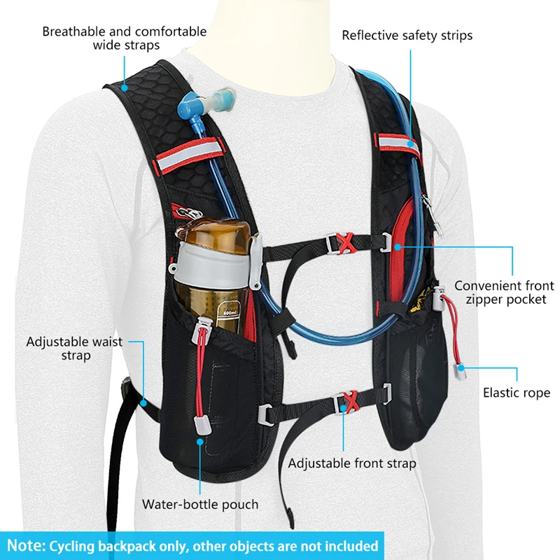 Trail Running Vest Camelbak - Ultra Lightweight Pack 5L, Running Hydration Backpack