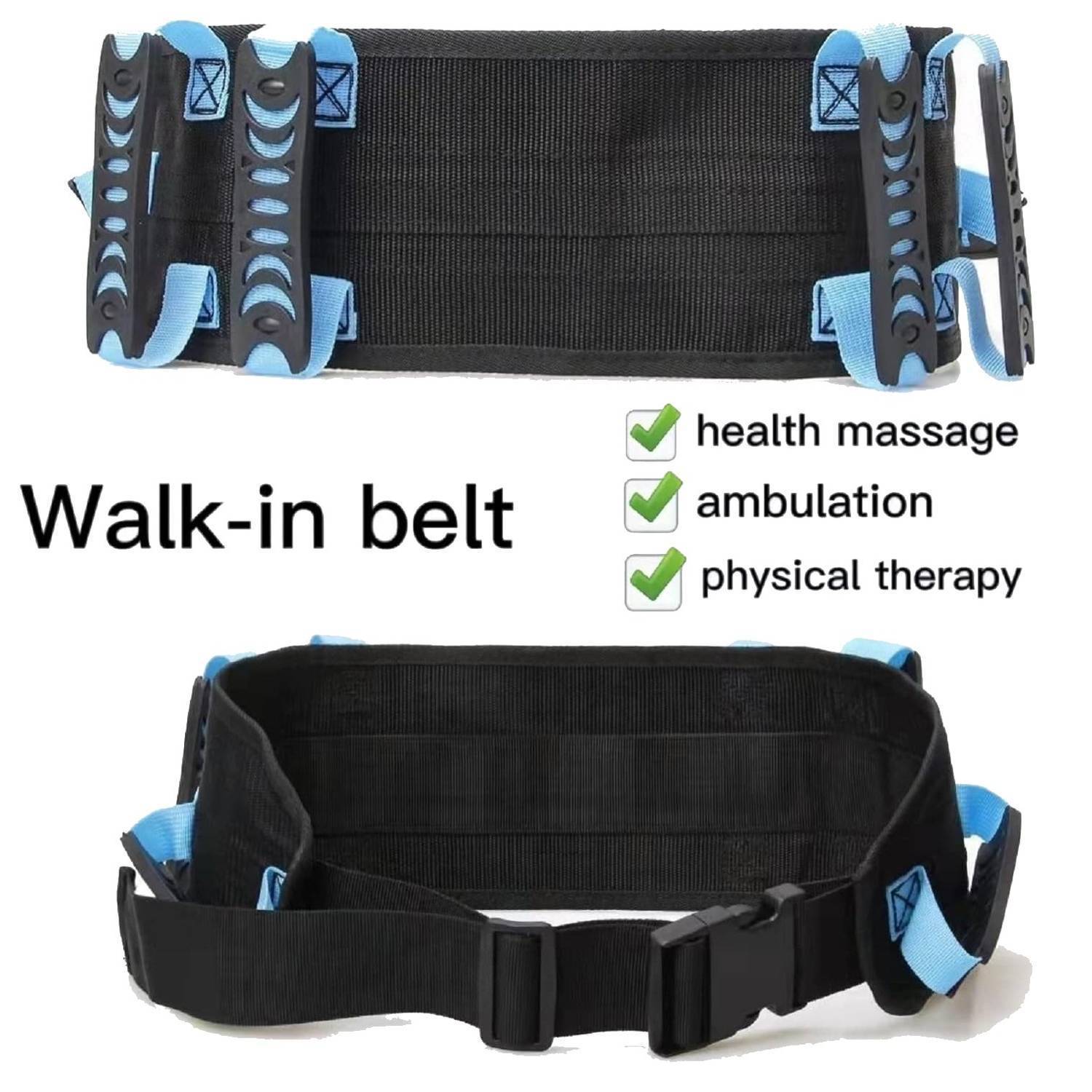 Transfer Belts for Lifting Seniors - Adjustable Gait Waist Belts Transfer Belts Patient Ambulation Walking Aid Belt