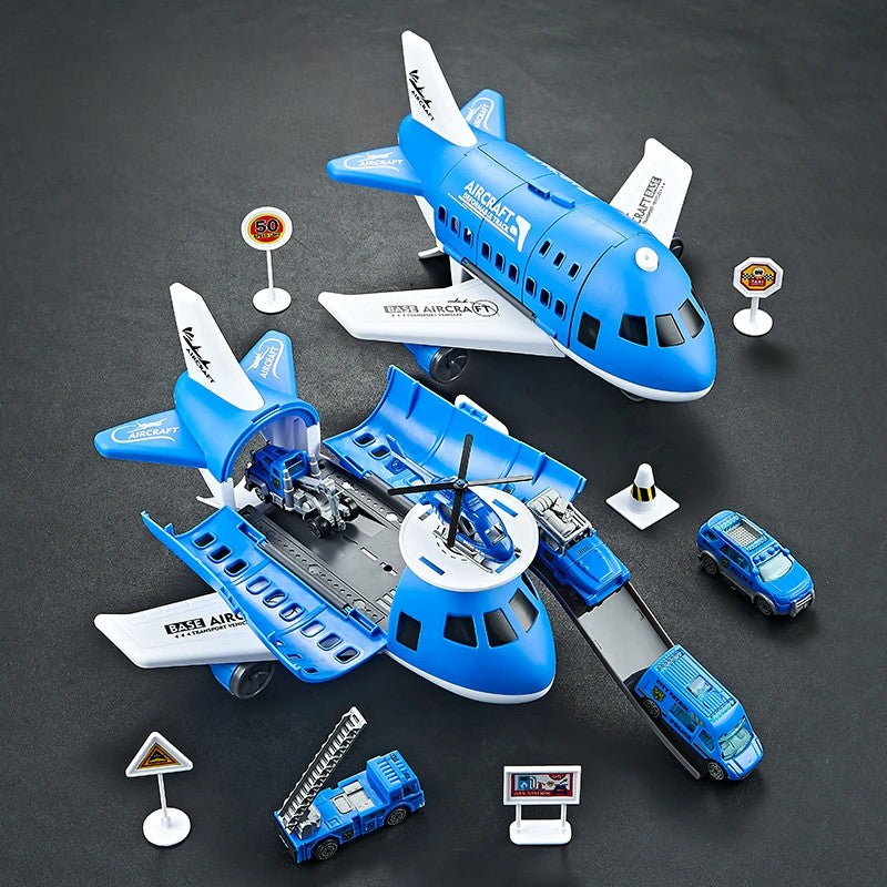 Transform Aircraft Toy, Boosts Logic & Imagination, Fun Playtime, Social Interaction, Safe for Aged 3+