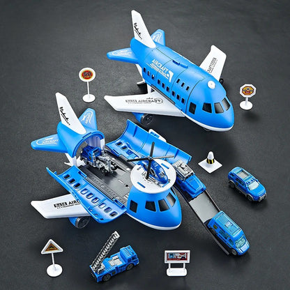 Transform Aircraft Toy, Boosts Logic & Imagination, Fun Playtime, Social Interaction, Safe for Aged 3+