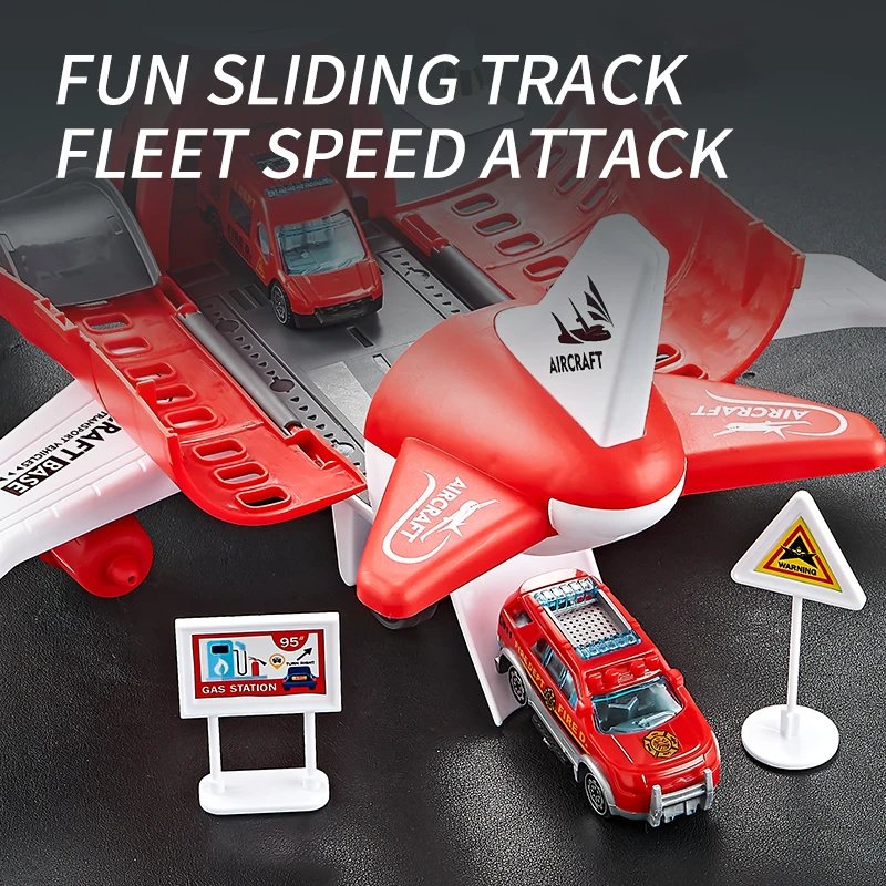 Transform Aircraft Toy, Boosts Logic & Imagination, Fun Playtime, Social Interaction, Safe for Aged 3+