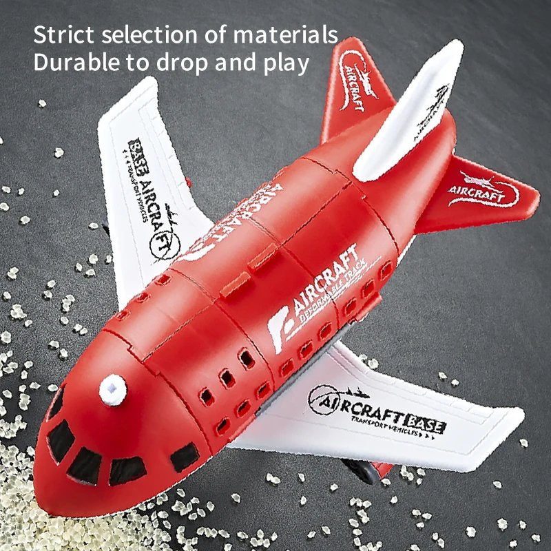 Transform Aircraft Toy, Boosts Logic & Imagination, Fun Playtime, Social Interaction, Safe for Aged 3+