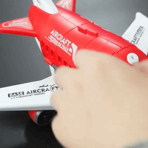 Transform Aircraft Toy, Boosts Logic & Imagination, Fun Playtime, Social Interaction, Safe for Aged 3+